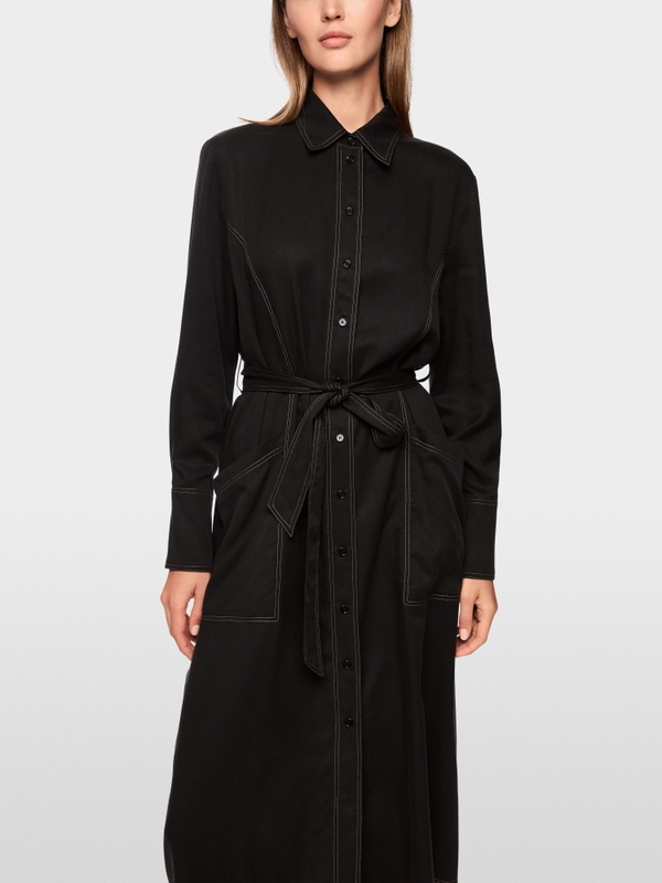 Robe chemisier longue «Rethink Together»