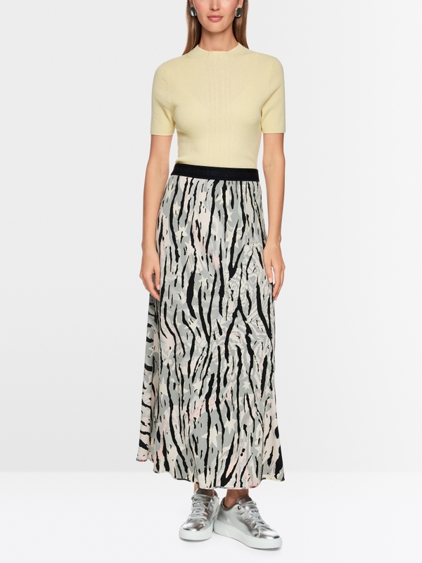 Jupe réversible avec imprimé