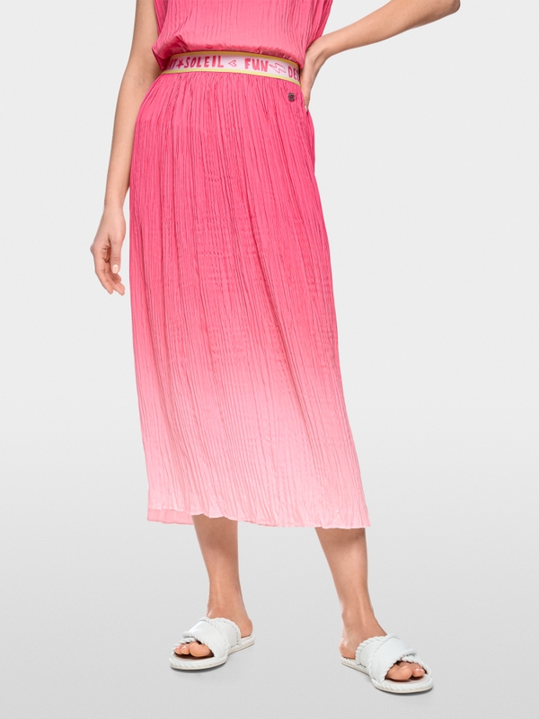 ‘Rethink Together’ airy midi skirt