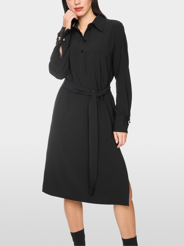 Robe chemise mi-longue