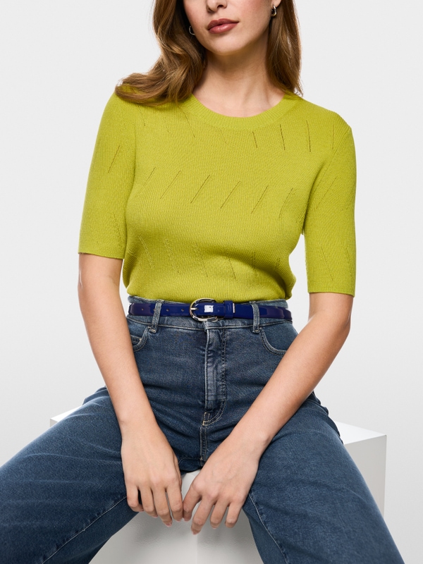 Ribbed jumper