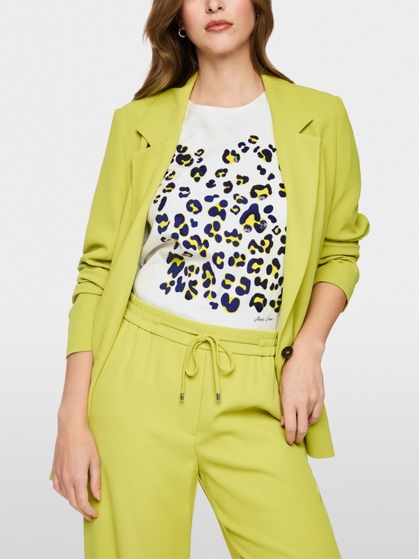 Cotton shirt with print