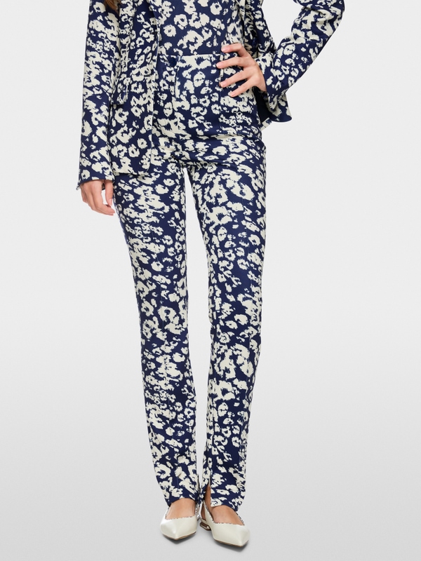 Pantalon en tissu SYDNEY à imprimé