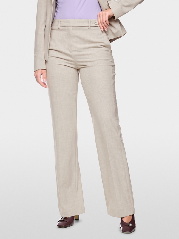 Pantalon en tissu FAID à jambes larges