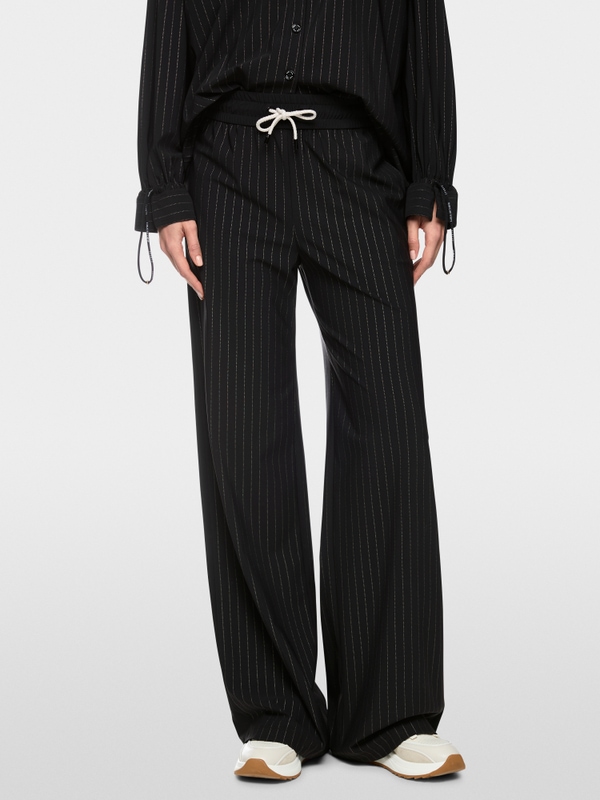 Pantalon à enfiler WELKOM à fines rayures
