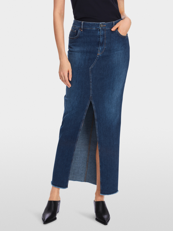 Jupe longue en denim "Rethink Together"