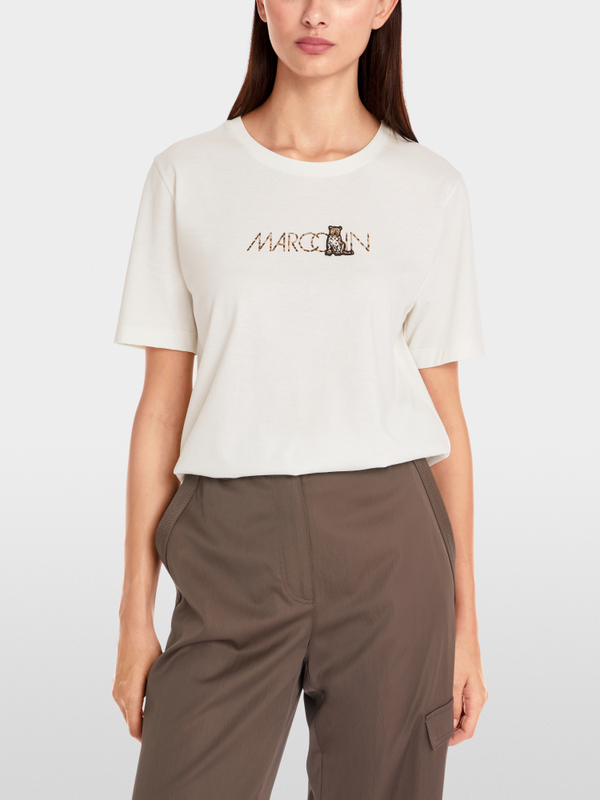 Rethink Together T-shirt with leo motif