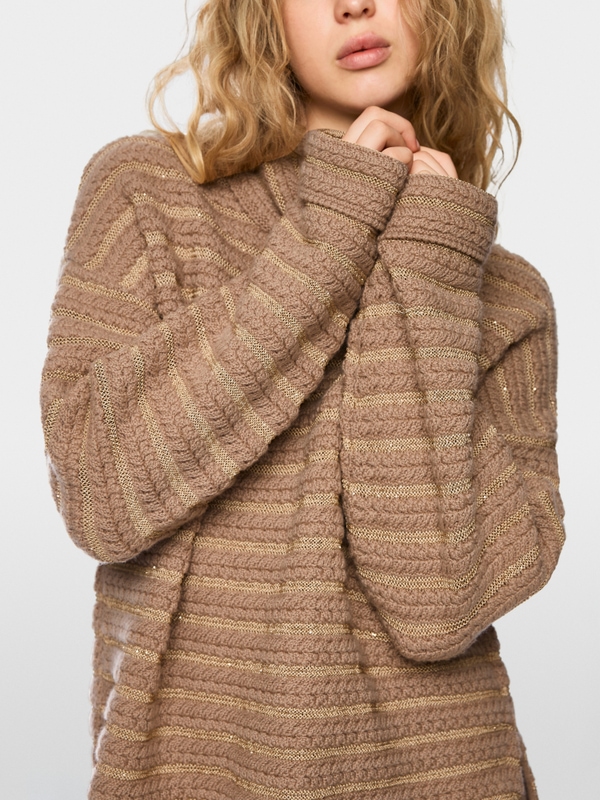 Rollkragenpullover Knitted in Germany