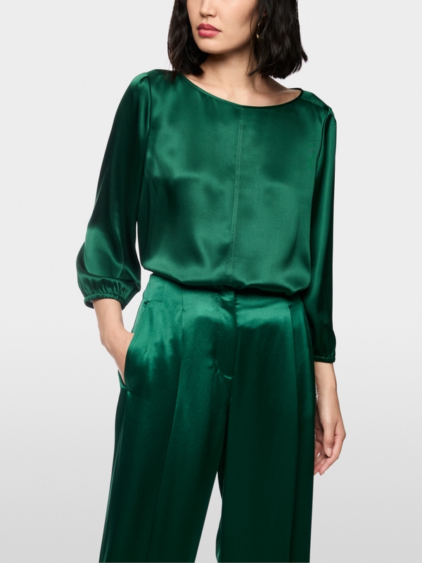 Lockere Seidenbluse