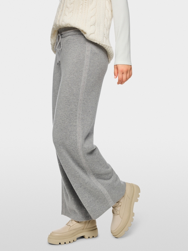 Wijde broek WASHINGTON Knitted in Germany