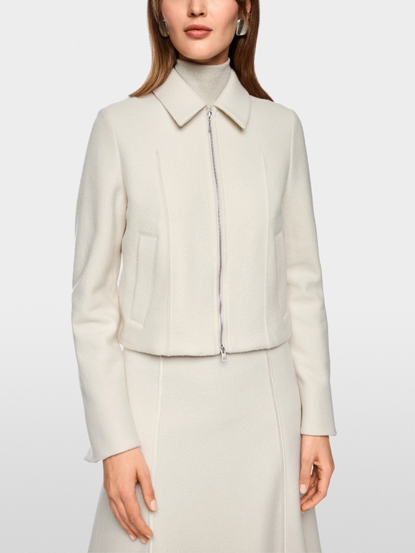Veste en laine vierge Knitted in Germany