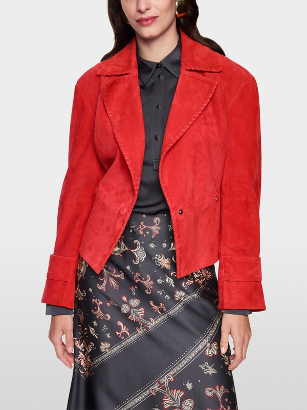 Echtlederjacke "Rethink Together"