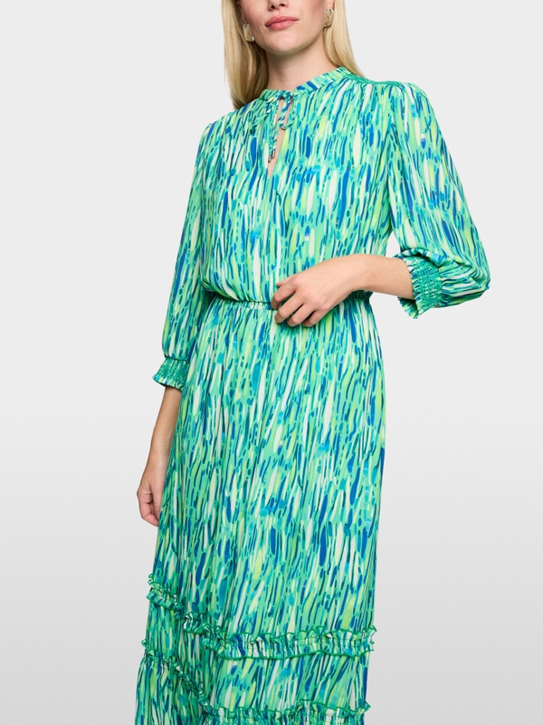 ‘Rethink Together’ confetti print dress