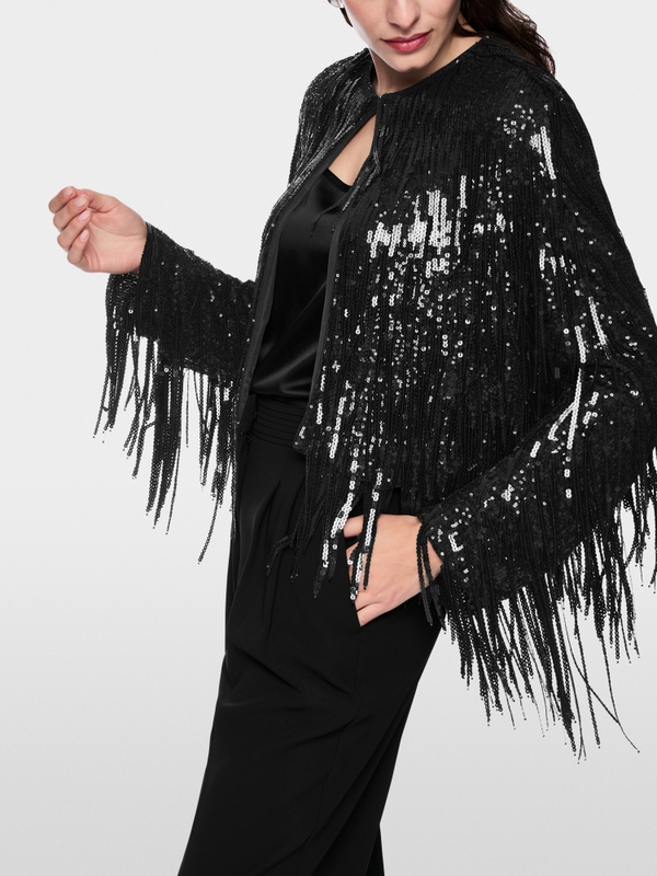 Glamour-Jäckchen mit Pailletten