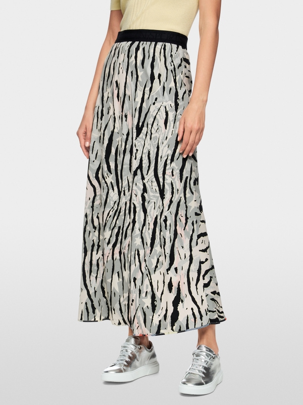 Jupe réversible avec imprimé