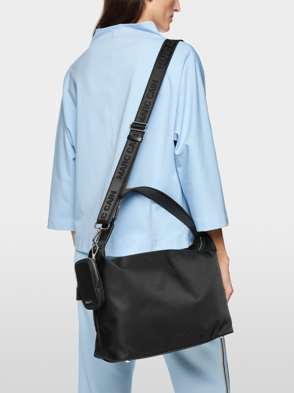 ‘Rethink Together’ nylon shoulder bag