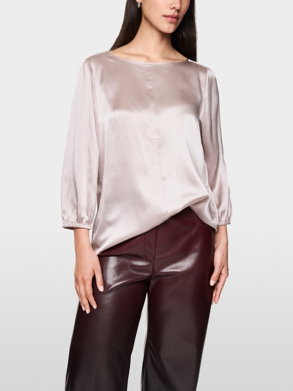 Blouse en soie ample