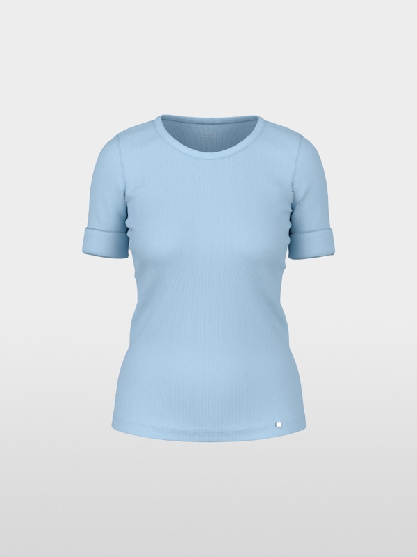 Schmal geschnittenes T-Shirt mit 3/4-Arm