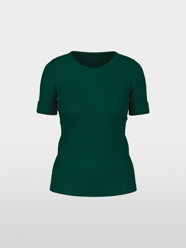 Slim-fit T-shirt with 3/4 sleeves