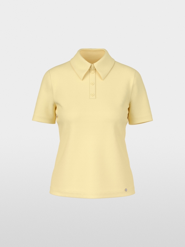 Polo Shirt in Cotton Stretch