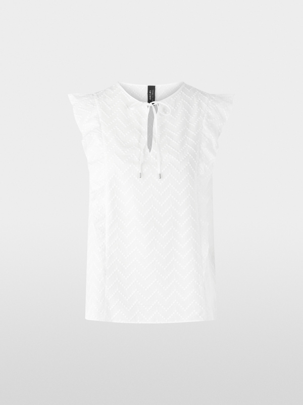Top féminin en coton mélangé
