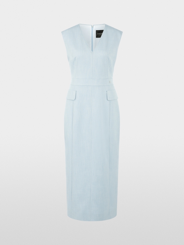 Elegant midi shift dress