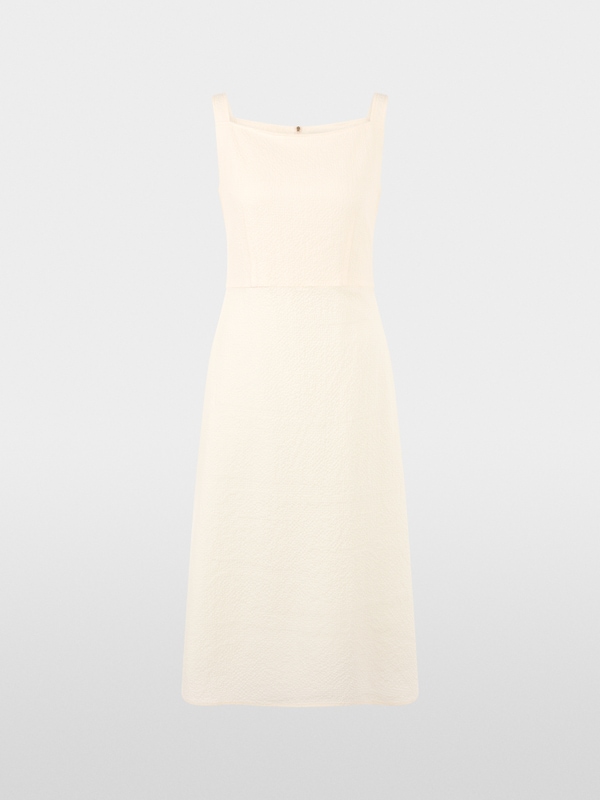 Strappy dress with textured pattern