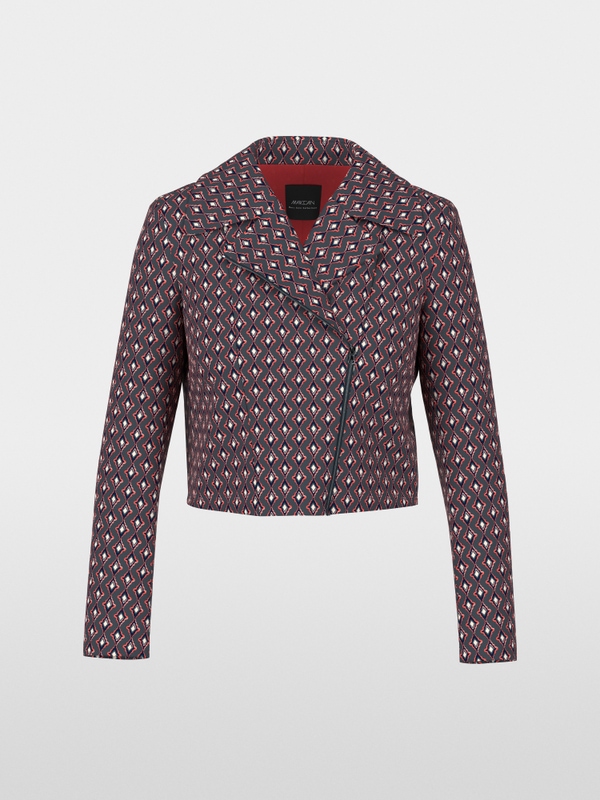 Jacke aus Scuba-Jersey