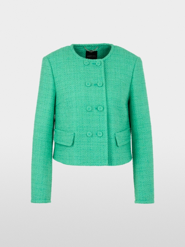 Cotton blend couture jacket