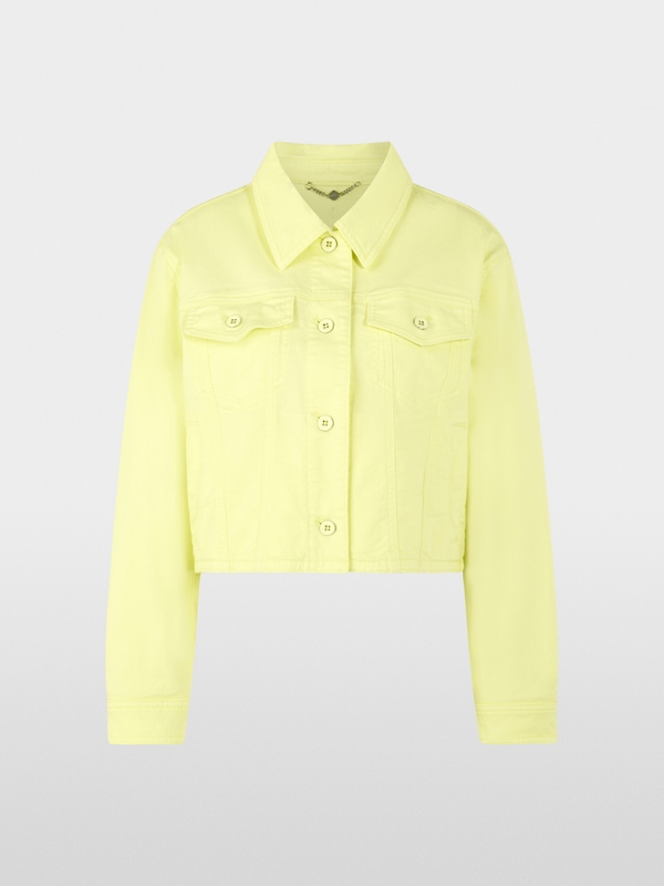 Veste en jean courte en coton stretch