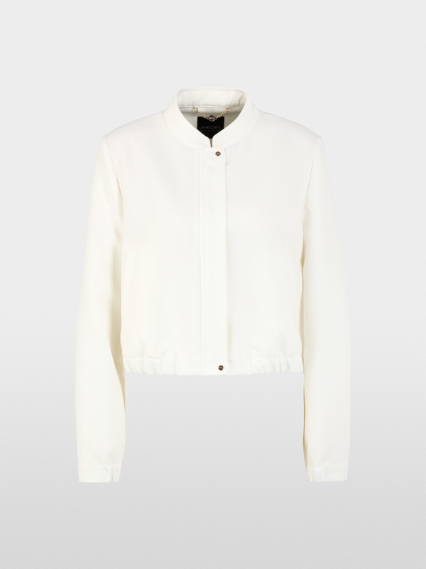 Veste à col montant et fermeture éclair