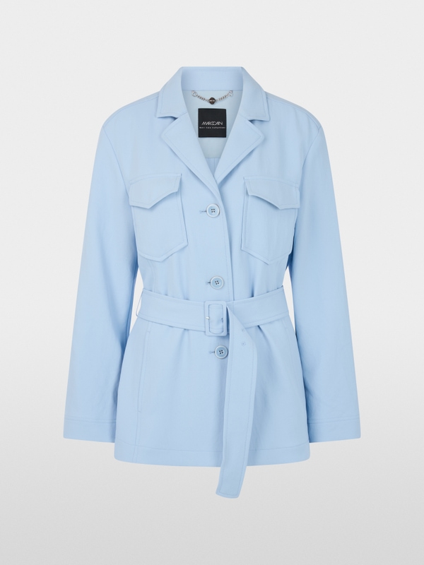 Veste caban avec ceinture