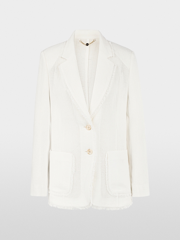 Summer blazer made of linen and viscose