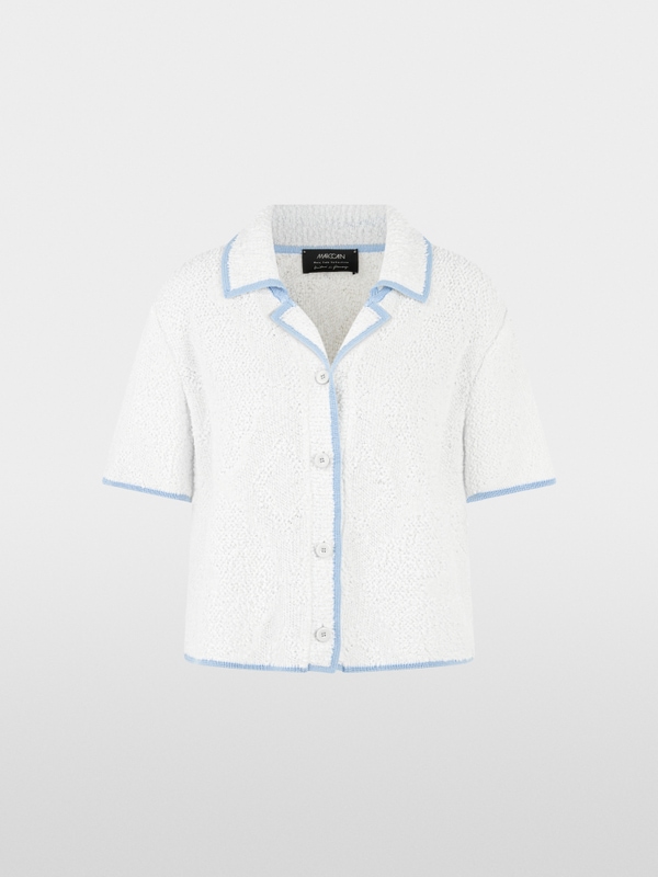 Cardigan à manches courtes « Knitted in Germany »