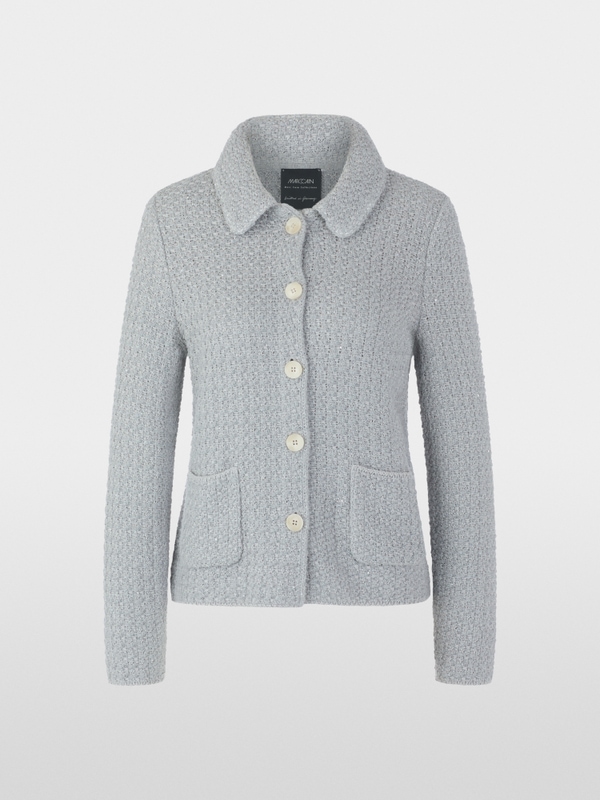 ‘Knitted in Germany’ knitted cardigan