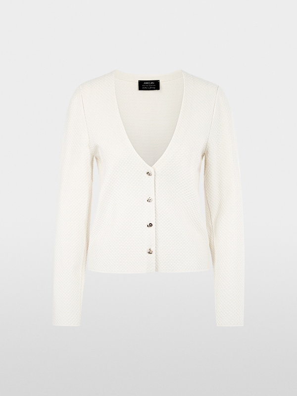 ‘Rethink Together’ short cardigan