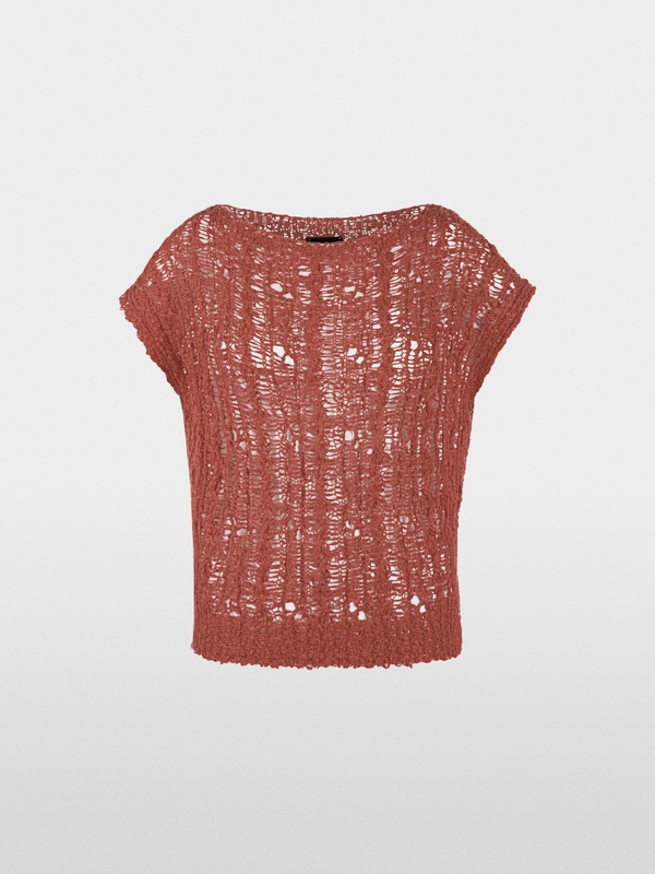 ‘Rethink Together’ openwork jumper