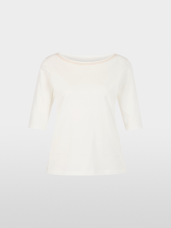 T-shirt à demi-manches avec détails décoratifs