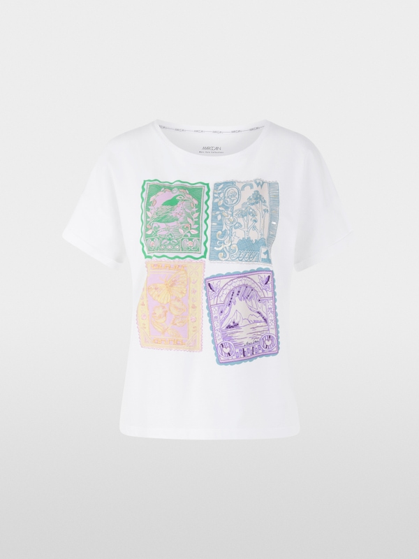 Embellished cotton shirt