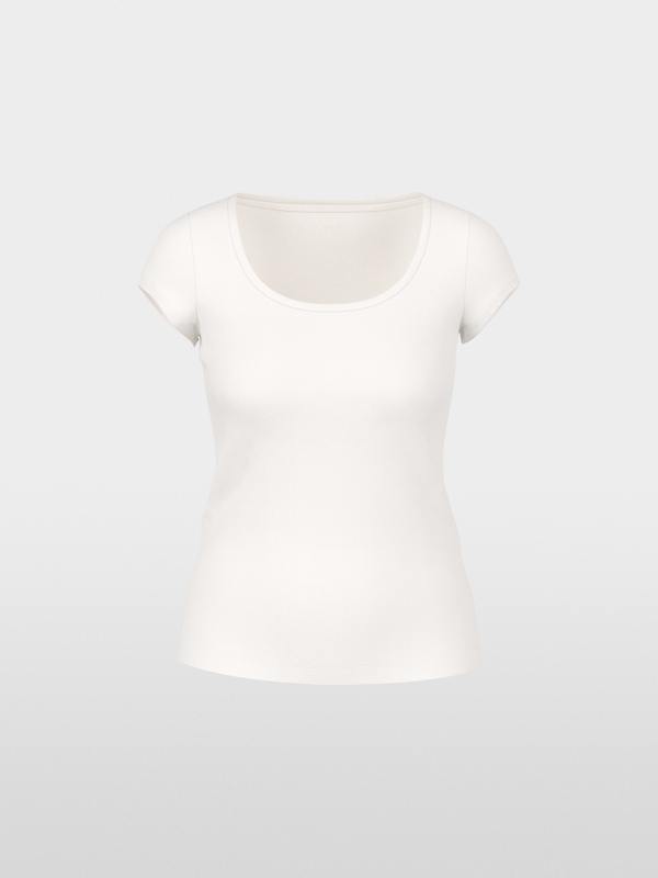 Basic shirt made from stretch cotton