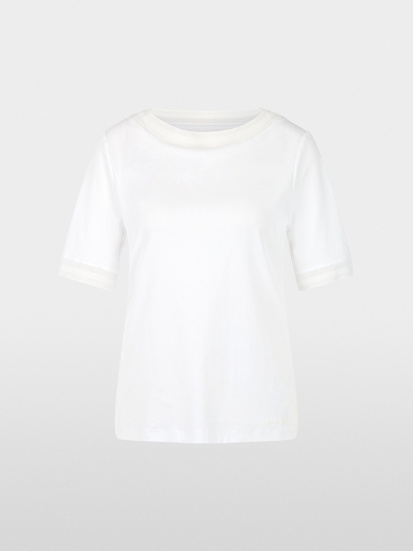 T-shirt à encolure bateau