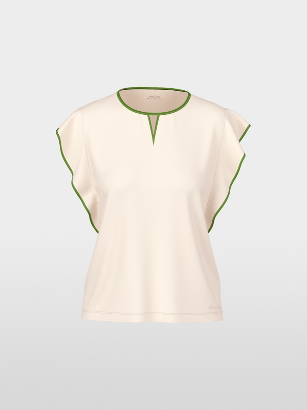 Feminine cotton stretch shirt