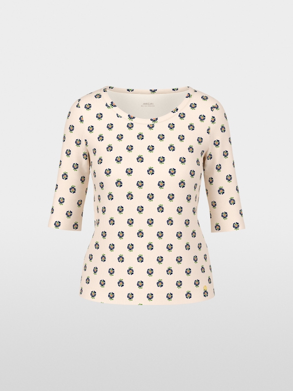 Stretch cotton shirt