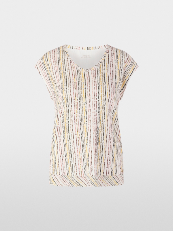 Shirt with polka dot print