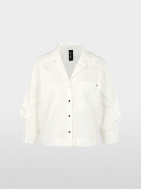 Casual cropped blouse