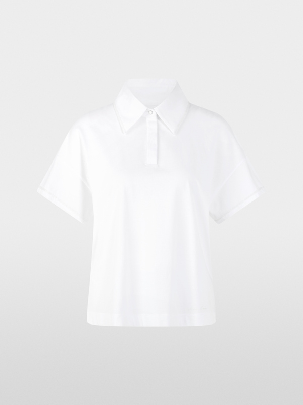 Loose-fitting polo shirt