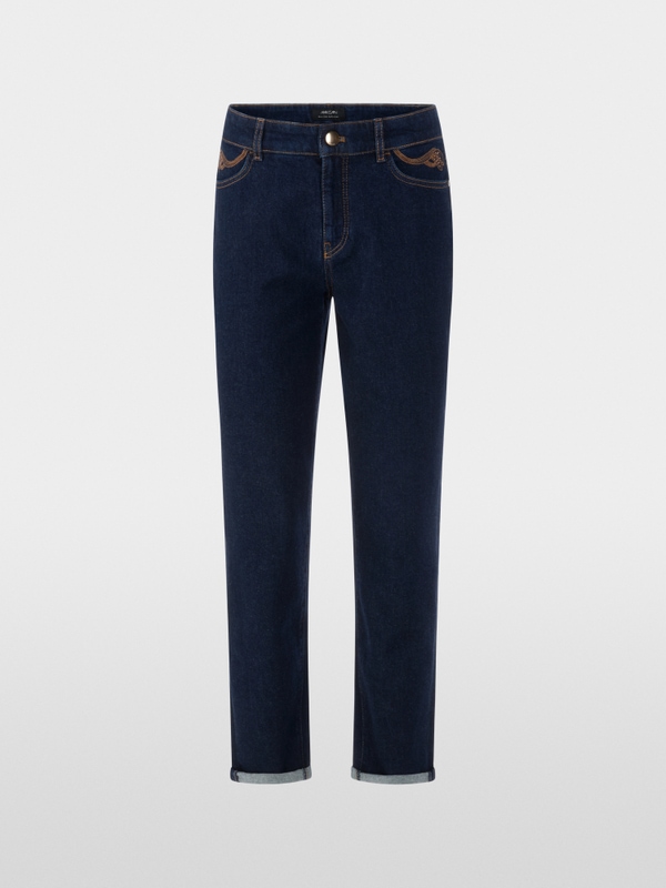 RIAD jeans with paisley embroidery