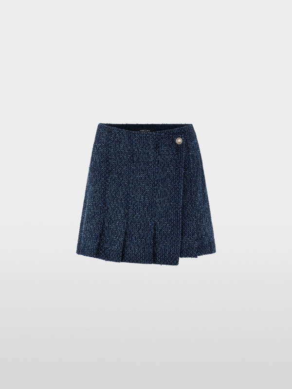 Shorts in wikkelrok-look