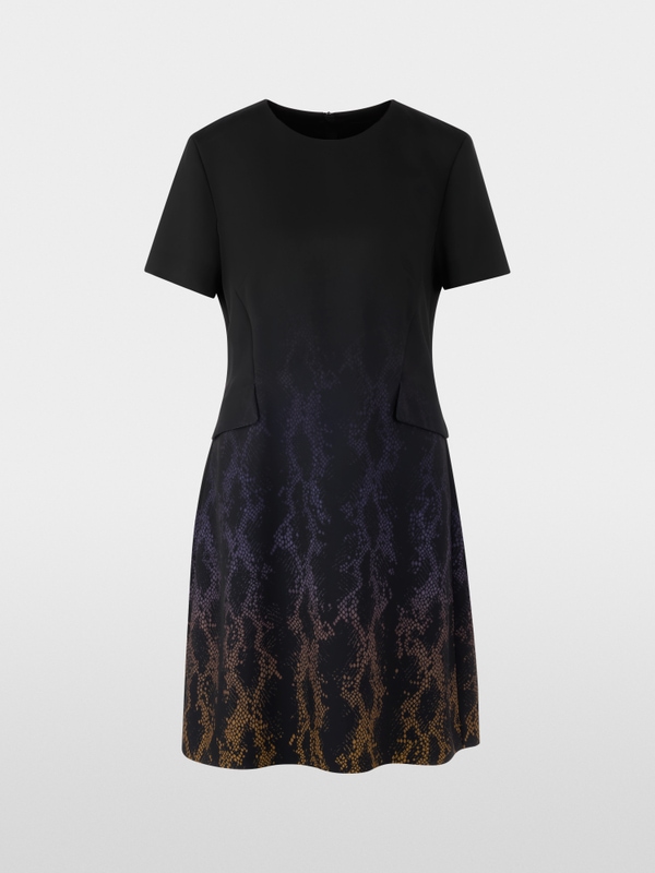Kleid mit Snakeprint