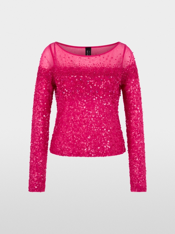 Blouse effet scintillant